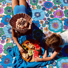 Load image into Gallery viewer, Picnic mat - Ocean Floral
