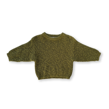 Load image into Gallery viewer, Chunky Rib Organic Pull Over - Herb
