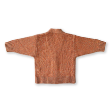 Load image into Gallery viewer, Fleck Yarn Pocket Cardigan - Tawny
