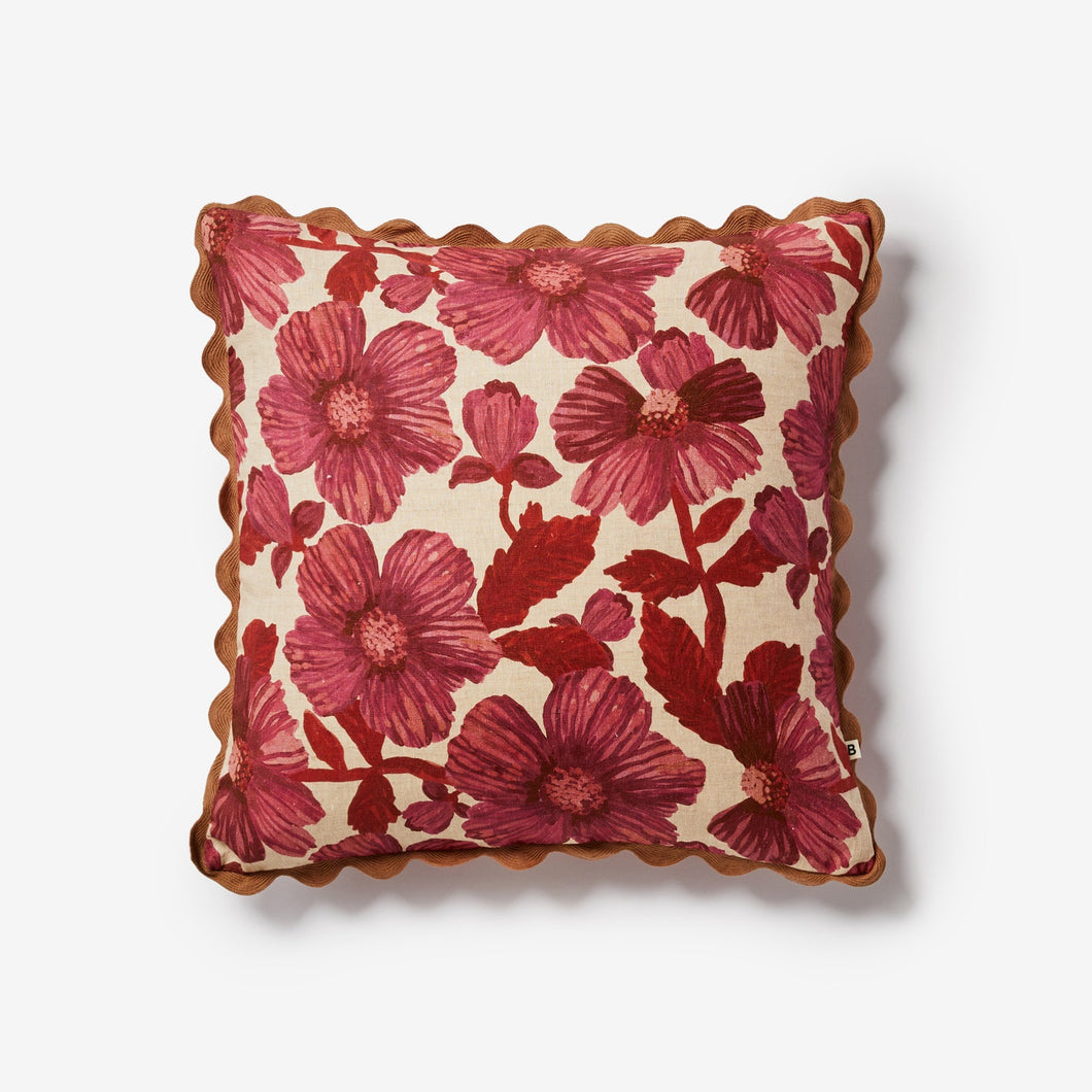 Woodland Cushion - Rose