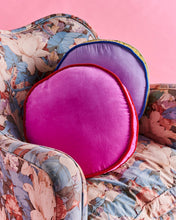 Load image into Gallery viewer, Pink Ambition Velvet Pea Cushion
