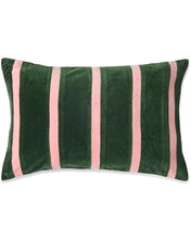 Load image into Gallery viewer, Tuscan Stripe Velvet Rectangle Cushion
