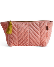 Load image into Gallery viewer, Tuscan Sunset Velvet Toiletry Bag
