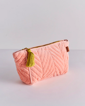 Load image into Gallery viewer, Tuscan Sunset Velvet Toiletry Bag
