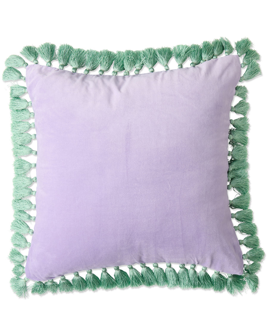 Wisteria Lane Velvet Tassel Cushion