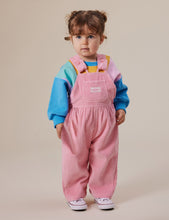 Load image into Gallery viewer, Sammy Corduroy Overalls - Sweet Pea
