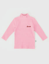 Load image into Gallery viewer, Embroidered Rib Skivvy - Sweet Pea
