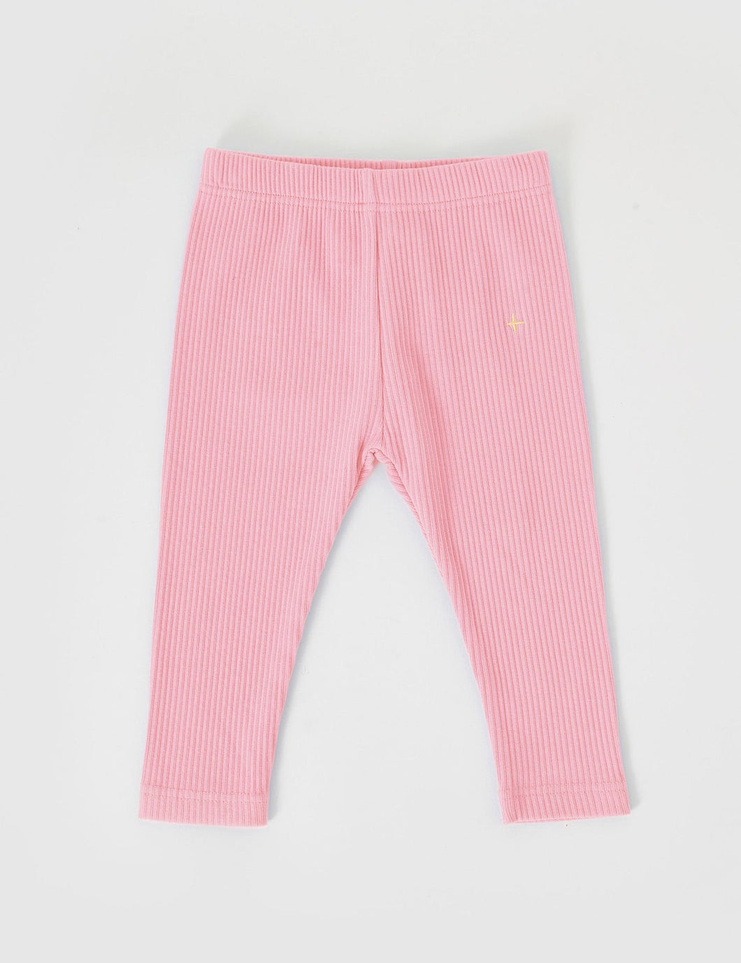 Bowie Rib Legging - Sweet Pea