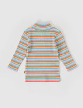 Load image into Gallery viewer, Embroidered Rib Skivvy - Candy Stripe
