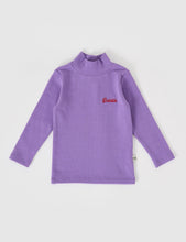 Load image into Gallery viewer, Embroidered Rib Skivvy - Grape
