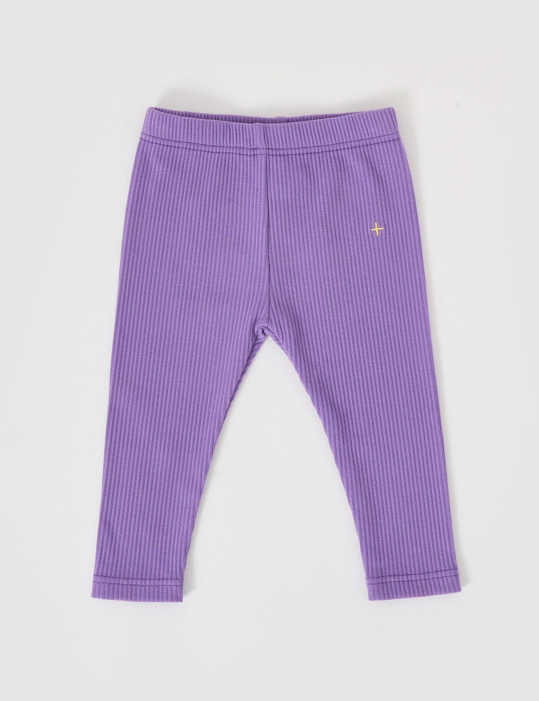 Bowie Rib Legging - Grape