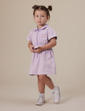 Load image into Gallery viewer, Piper Denim Belted Dress - Mauve
