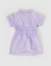 Load image into Gallery viewer, Piper Denim Belted Dress - Mauve
