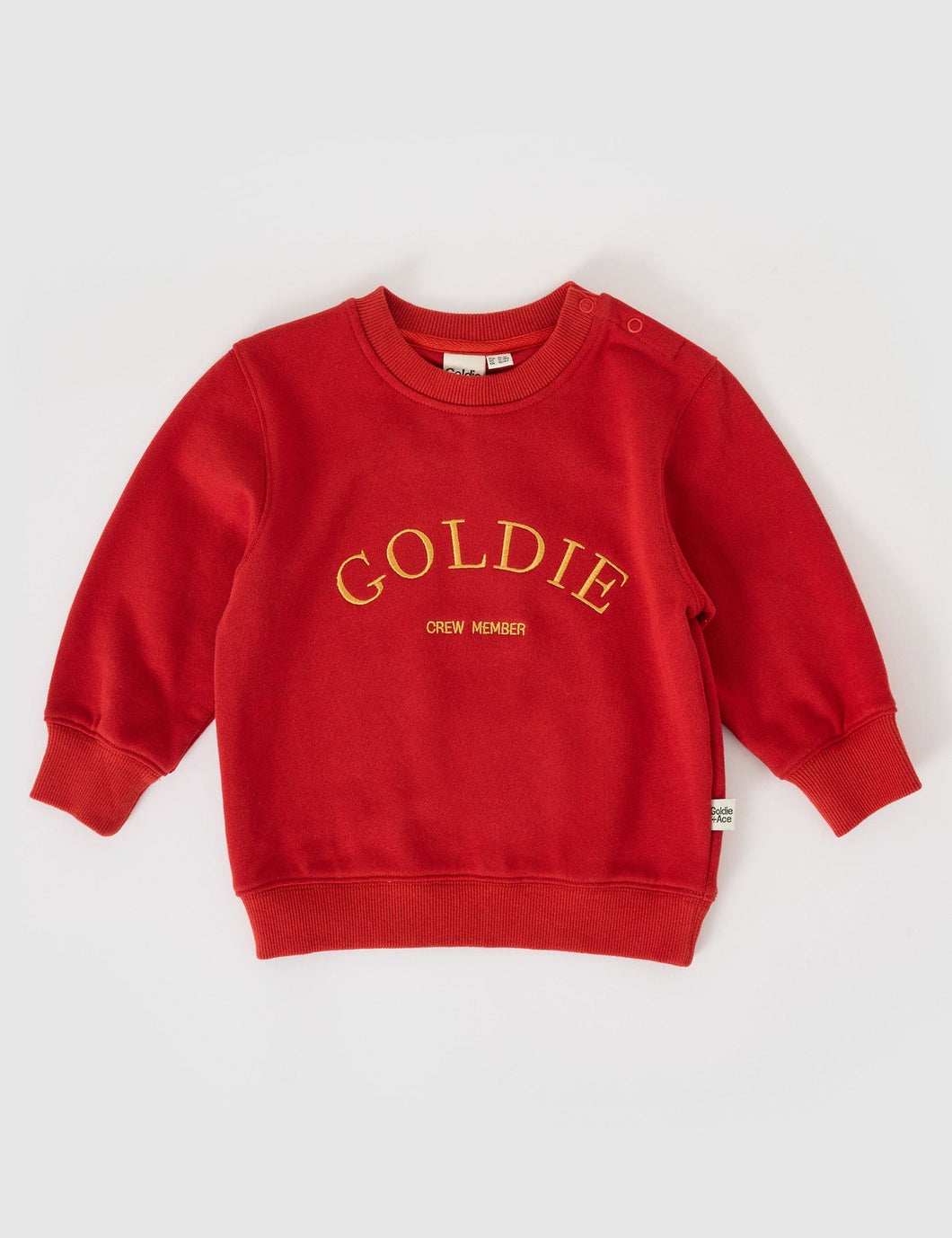 Goldie Crew Embroidered Sweater