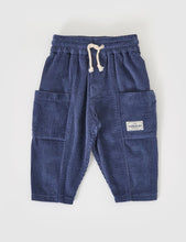 Load image into Gallery viewer, Kit Corduroy Pocket Pant - Navy
