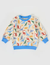 Load image into Gallery viewer, Dino-Mite Relaxed Terry Sweater
