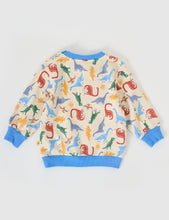 Load image into Gallery viewer, Dino-Mite Relaxed Terry Sweater
