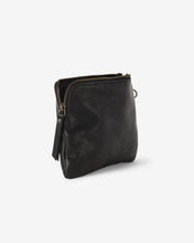 Load image into Gallery viewer, The Bindu Leather Clutch - Black
