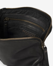 Load image into Gallery viewer, The Bindu Leather Clutch - Black
