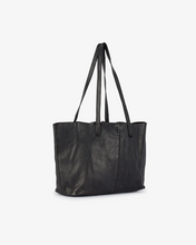 Load image into Gallery viewer, Akasha Leather Tote - Black
