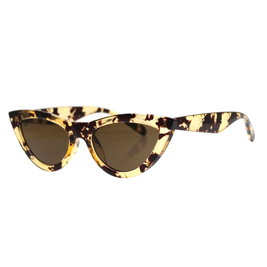 Kiss Kiss Sunglasses - Honey Turtle