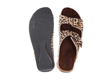 Load image into Gallery viewer, Pony Beige &amp; Leopard Spot Sandals
