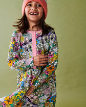 Load image into Gallery viewer, BLISS FLORAL ORGANIC COTTON WINTER DRESS
