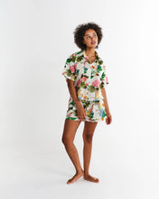 Load image into Gallery viewer, Bouquet Beauty Organic Cotton Short Sleeve Shirt &amp; Short Pyjama Set
